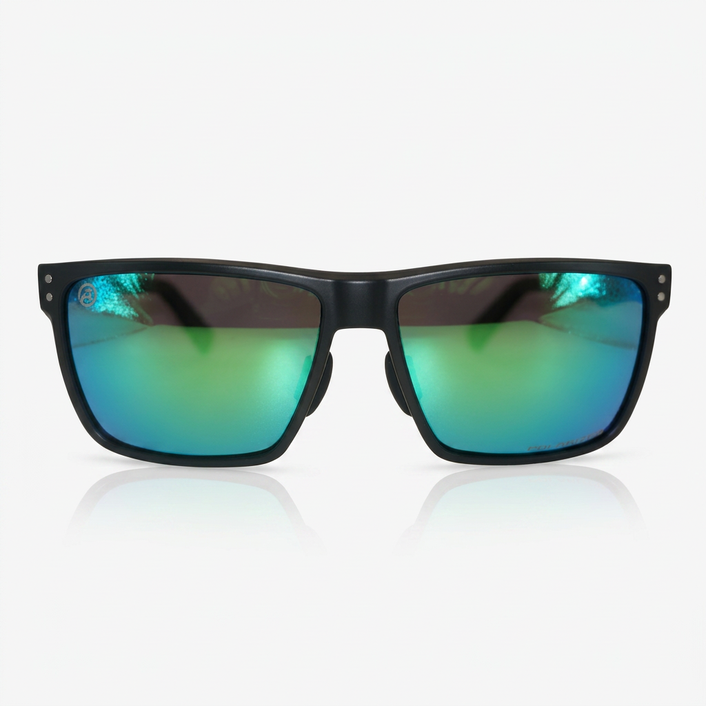Alpha Havoc Green Polarized Sunglasses